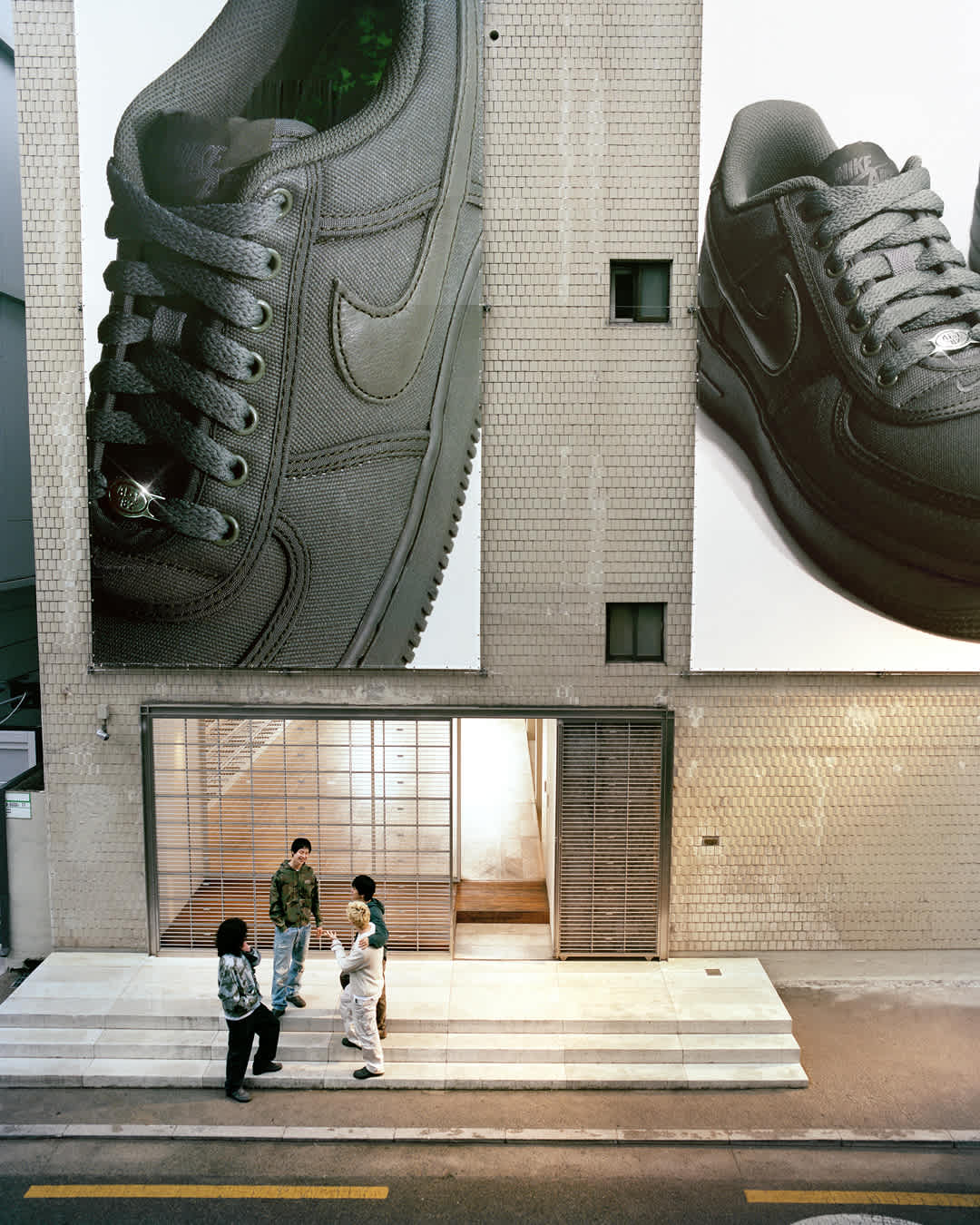 NIKE公式】エア フォース 1 '07 'Twilight Marsh and Newsprint